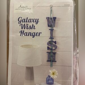 Annie’s creative girls Galaxy WISH Wall Art kit NEW in bag
